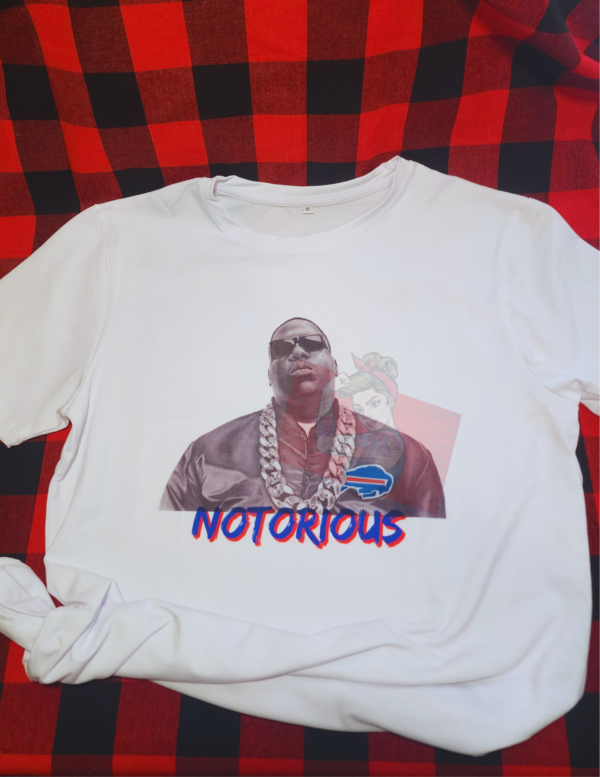 Biggie Buffalo Bills Custom Artwork T-Shirt