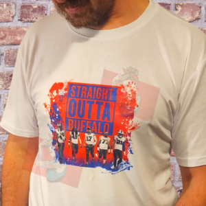 Straight Outta Buffalo Sublimation T-Shirt