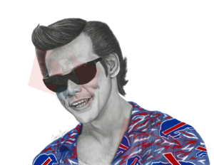 Ace Ventura Bills Shirt Custom Artwork 