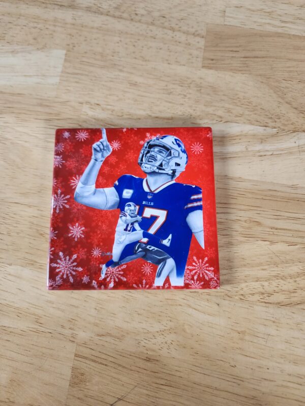 Allen Christmas Coaster (Single)