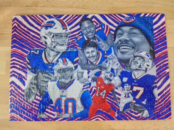 Buffalo Players Artwork Collage Puzzle 300 Pieces 15.6x10.5