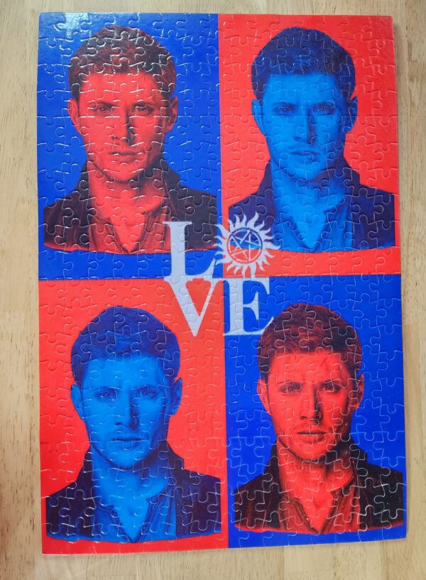 Dean Winchester/Jensen Ackles Artwork Puzzle 300 piece (15.6×10.5)