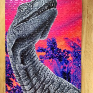 Jurassic Park Raptor Artwork Puzzle 300 piece (15.6×10.5)